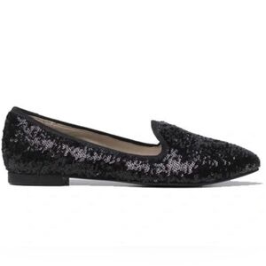 Boden Black Sparkly Flats Boden | Shoes | Sequin Sparkle